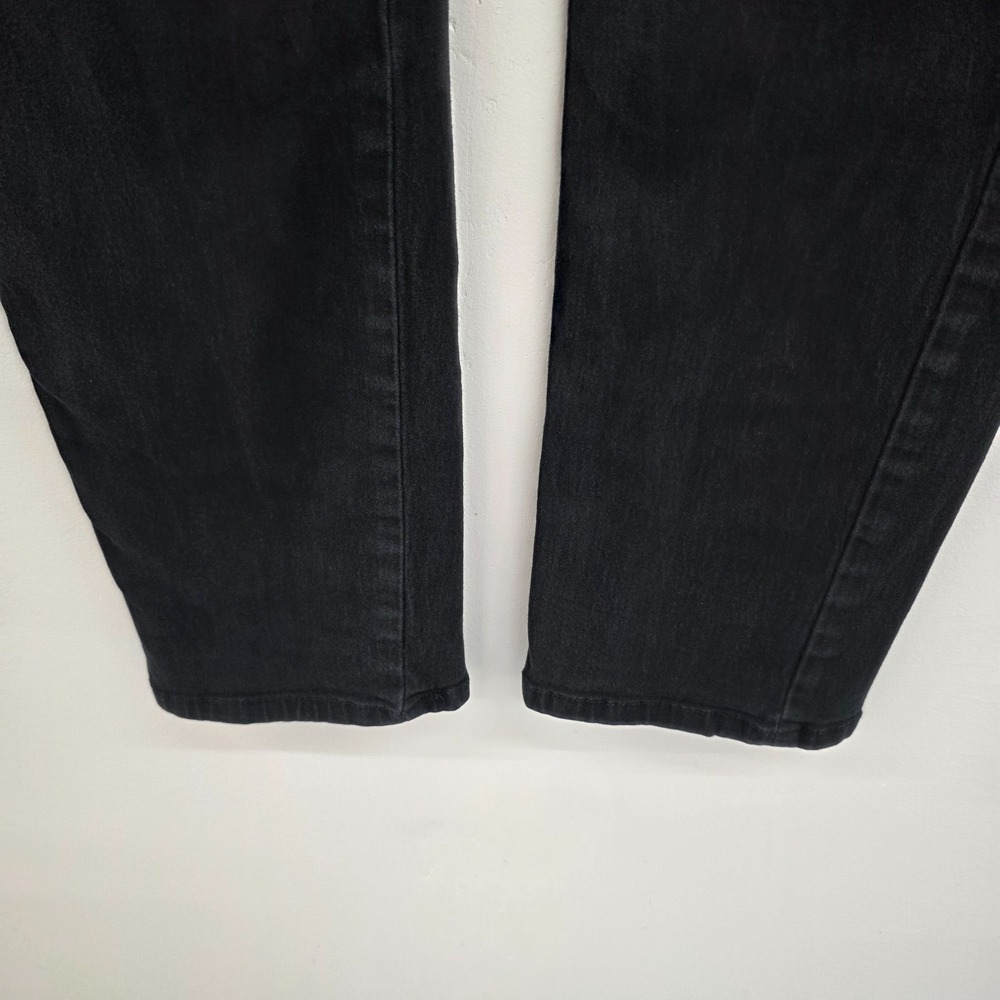 Rocawear Mens 32x32 Black Moto Cargo Jeans Biker‎ Style Slim Straight Denim - Picture 4 of 14